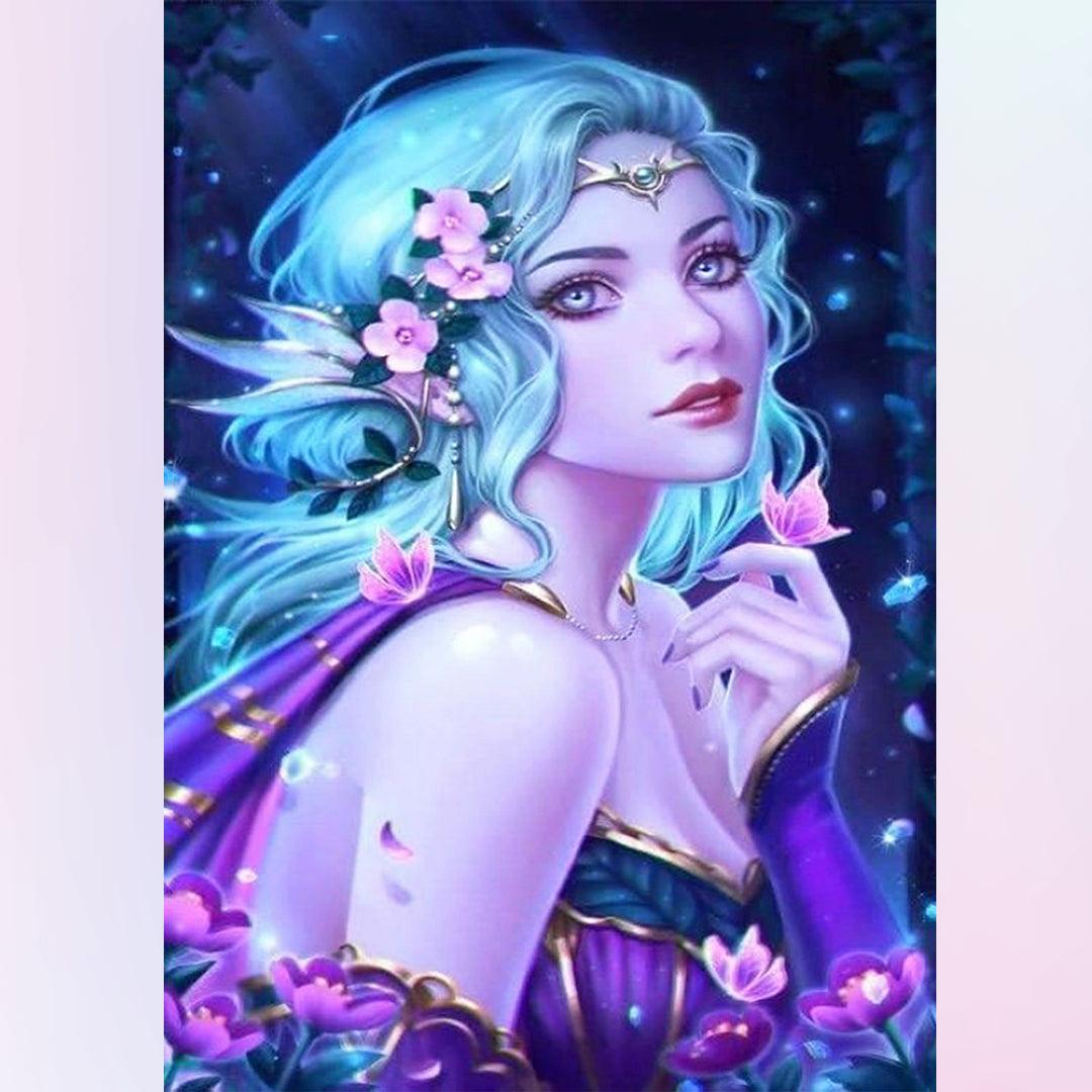 Flower Fairy Diamond Painting
