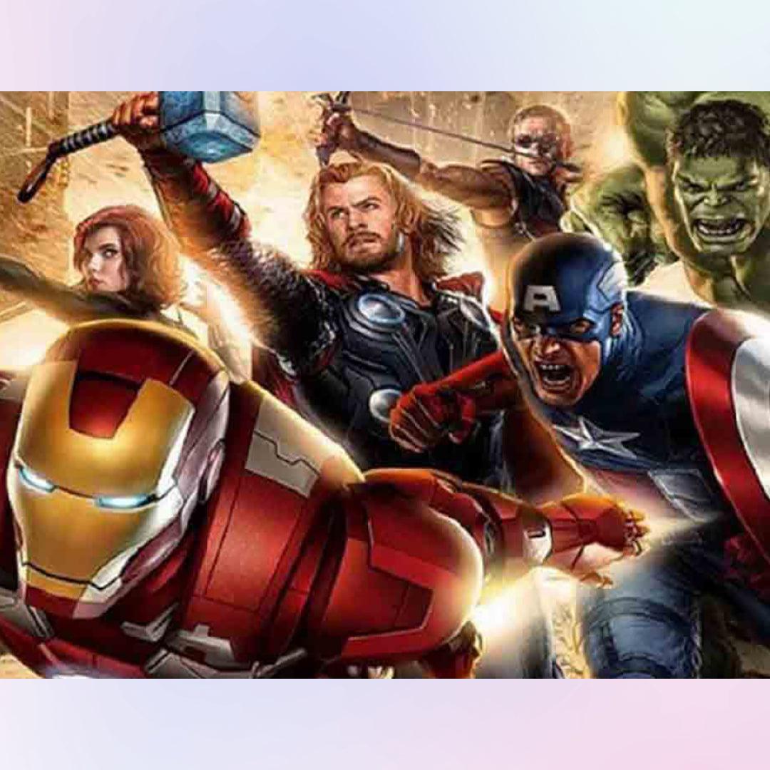 The Avengers in Battle Diamond Painting