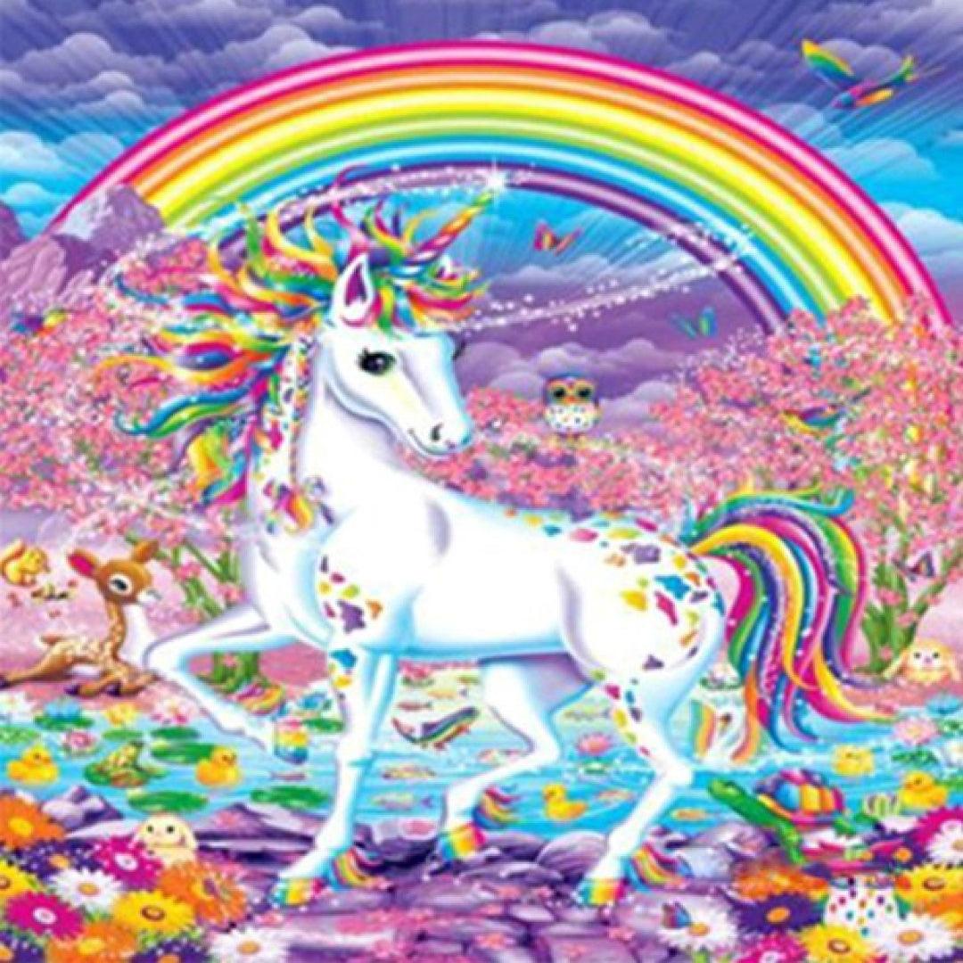 Fantasy Rainbow Unicorn Diamond Painting