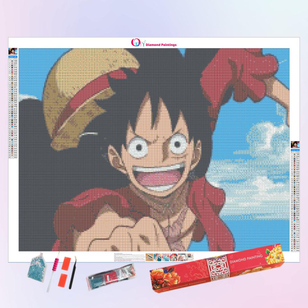 Luffy Diamond Painting