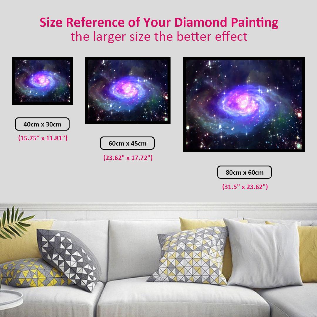 The Shinning Galaxy Diamond Painting