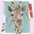 Gentle Giraffe Lady Diamond Painting