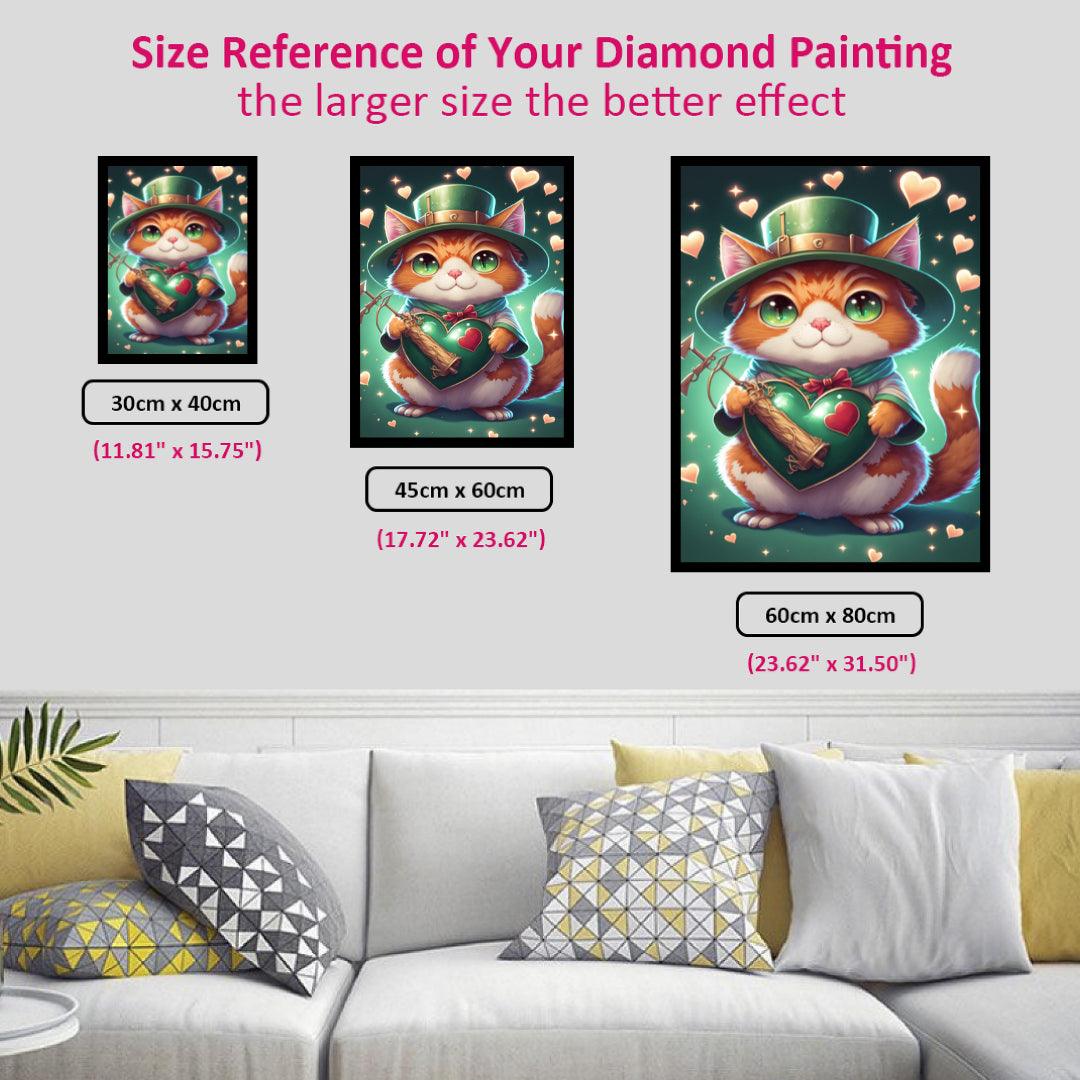 Heartwarming Cat Diamond Painting
