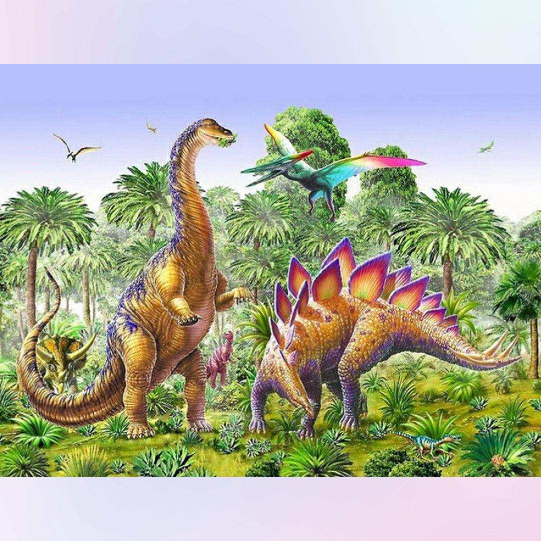 Dinosaur World Diamond Painting