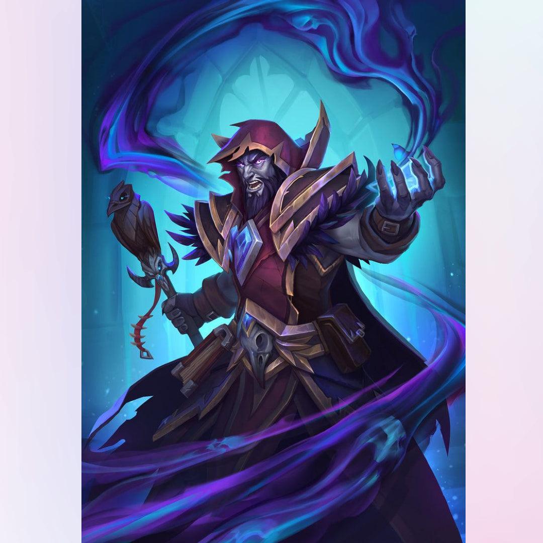 Death Lord Medivh Diamond Painting