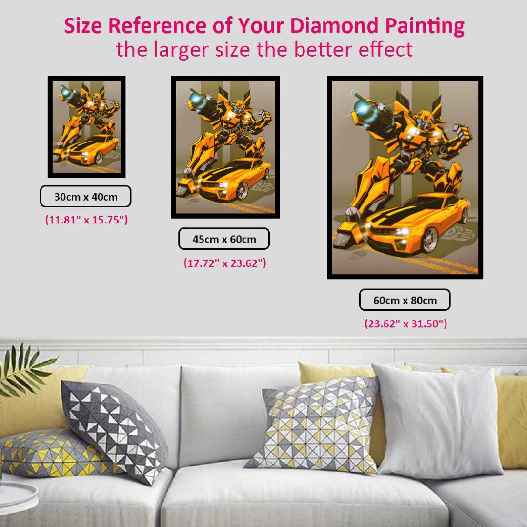 Cool Bumblebee Diamond Painting