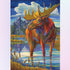 Deer on the River Diamond Painting