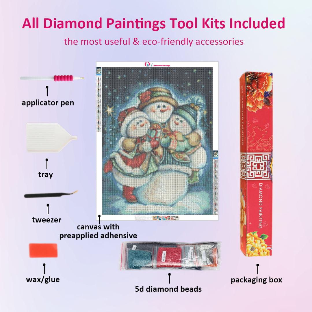 Happy to Receive Christmas Gifts Diamond Painting