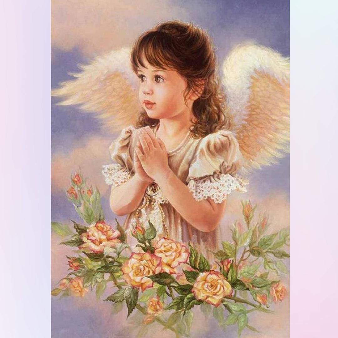 Prayer of the Little Angel Diamond Painting