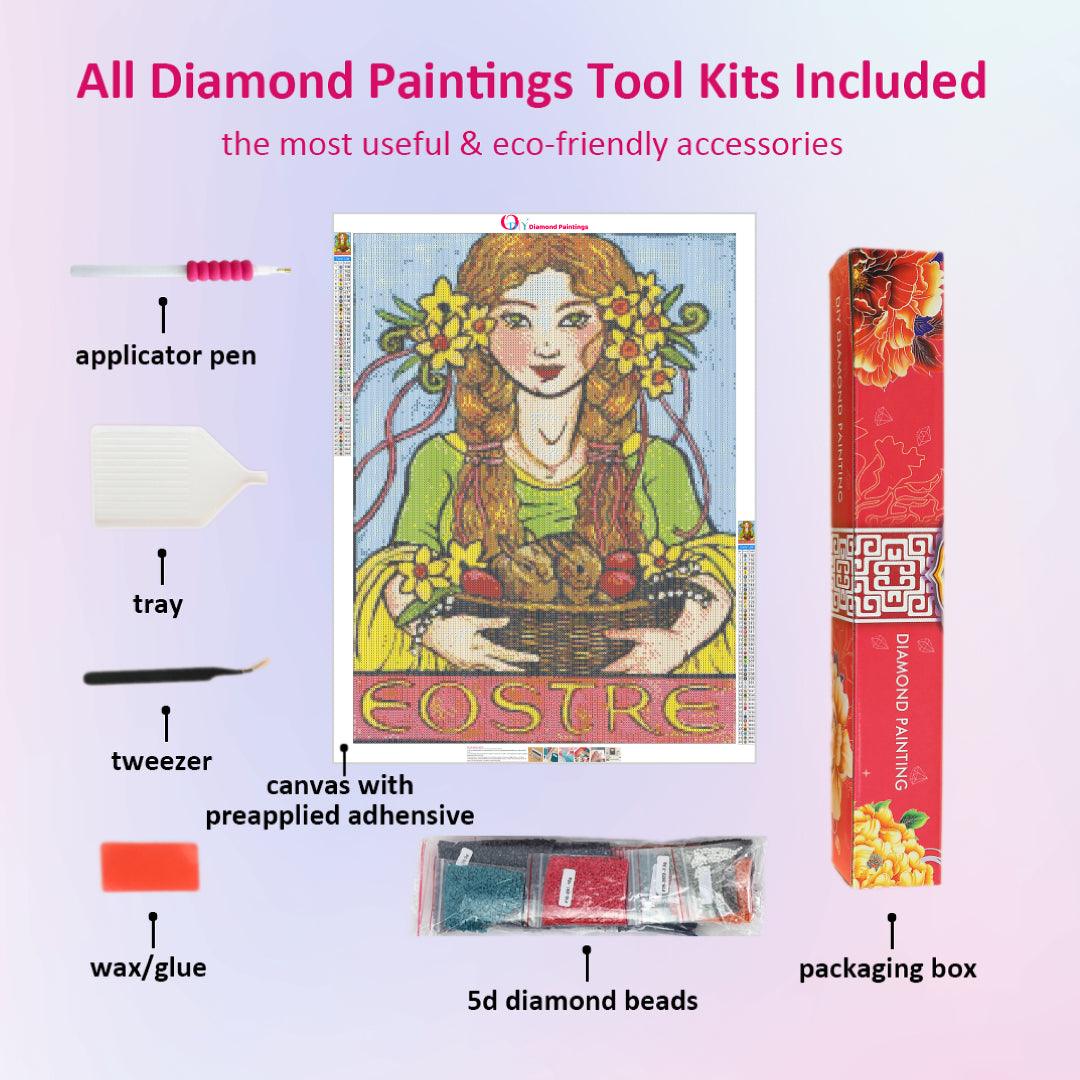 Eostre Spring Goddess Diamond Painting