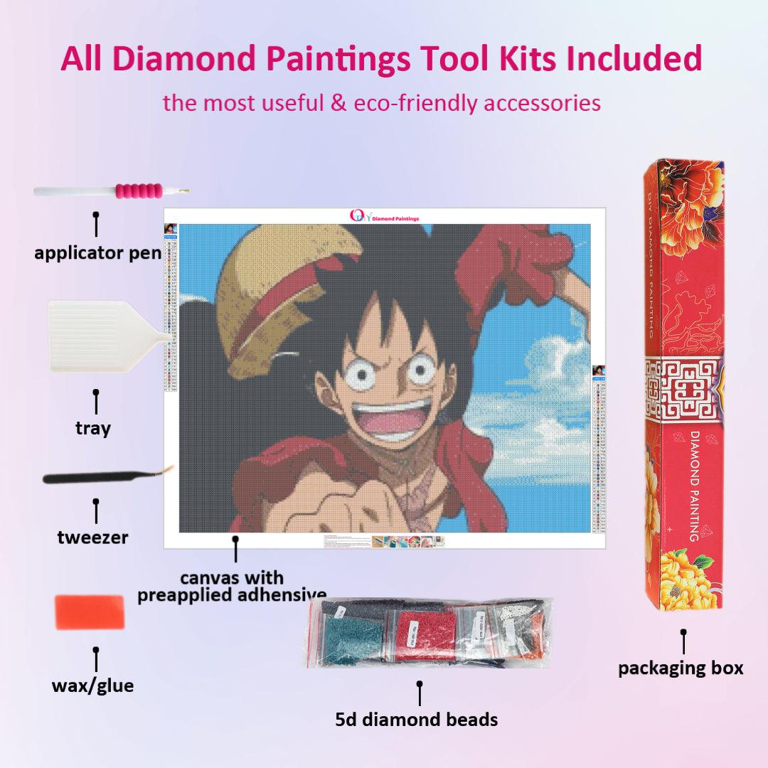 Luffy Diamond Painting