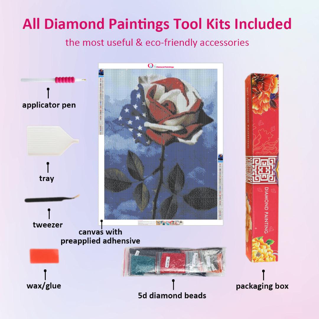American Rose Diamond Painting