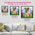 Dogs with Flower Diamond Painting