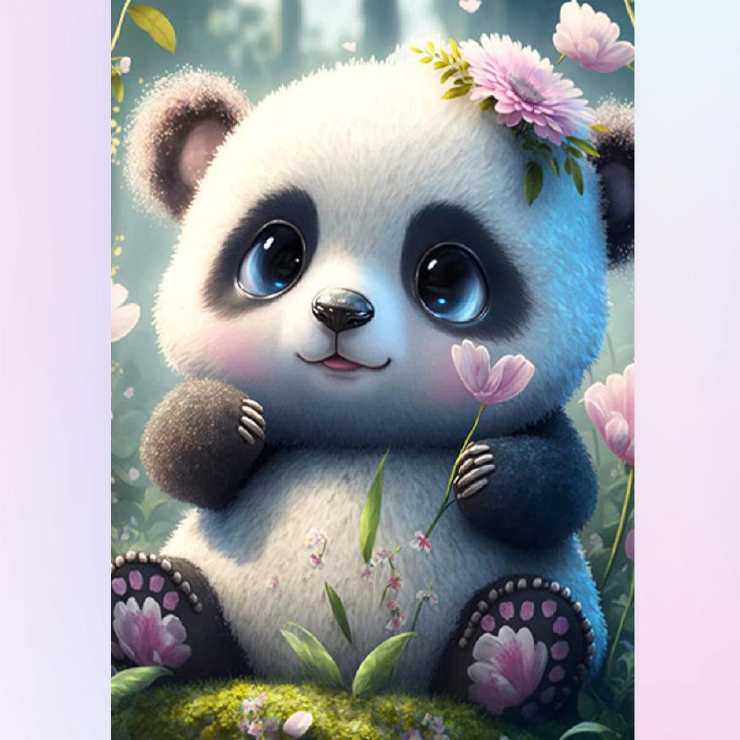 Cute Panda Baby Diamond Painting