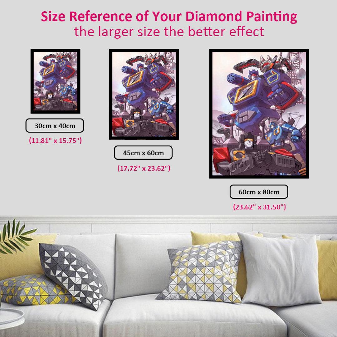 Transformers Ready to Fight Diamond Painting