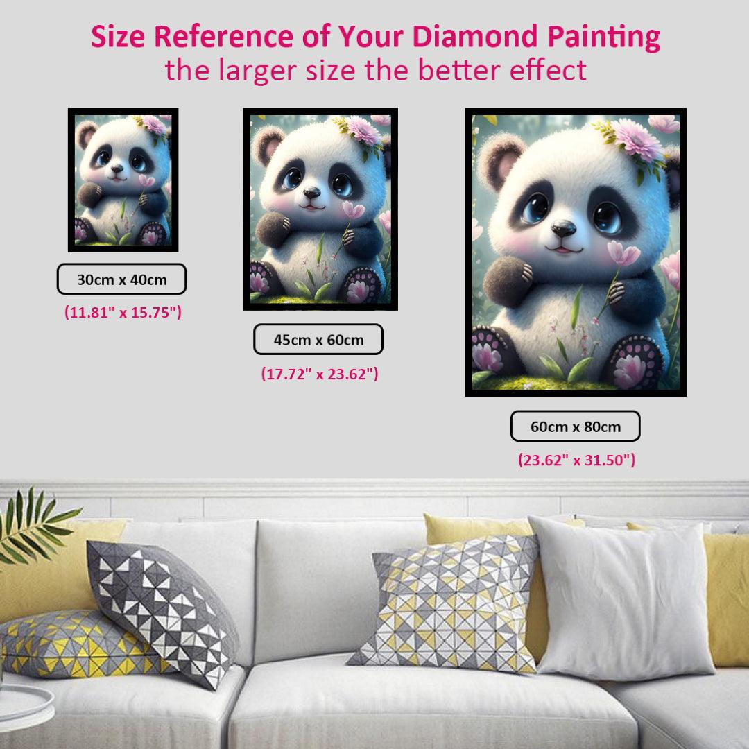 Cute Panda Baby Diamond Painting