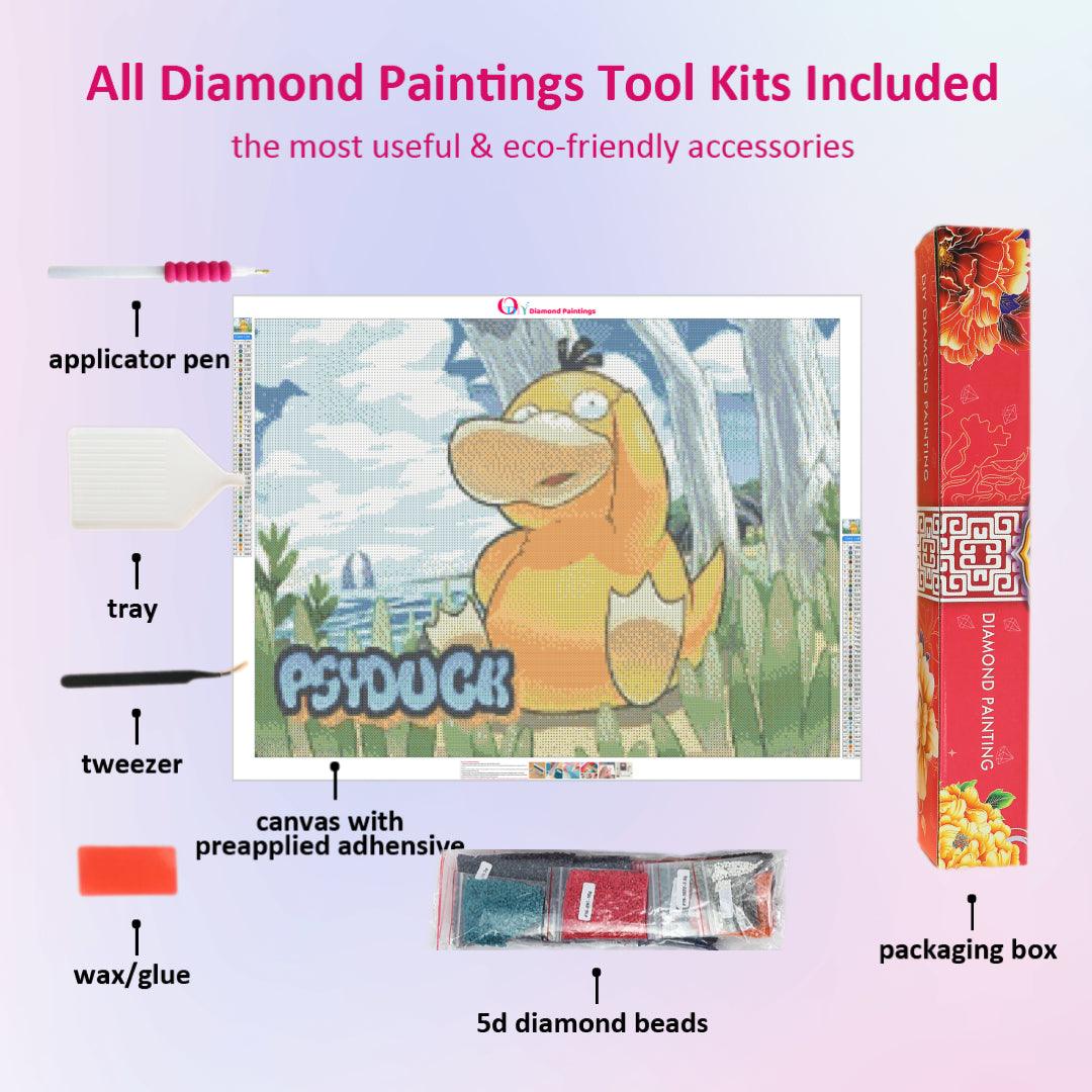 Psyduck in Sunny Day Diamond Painting