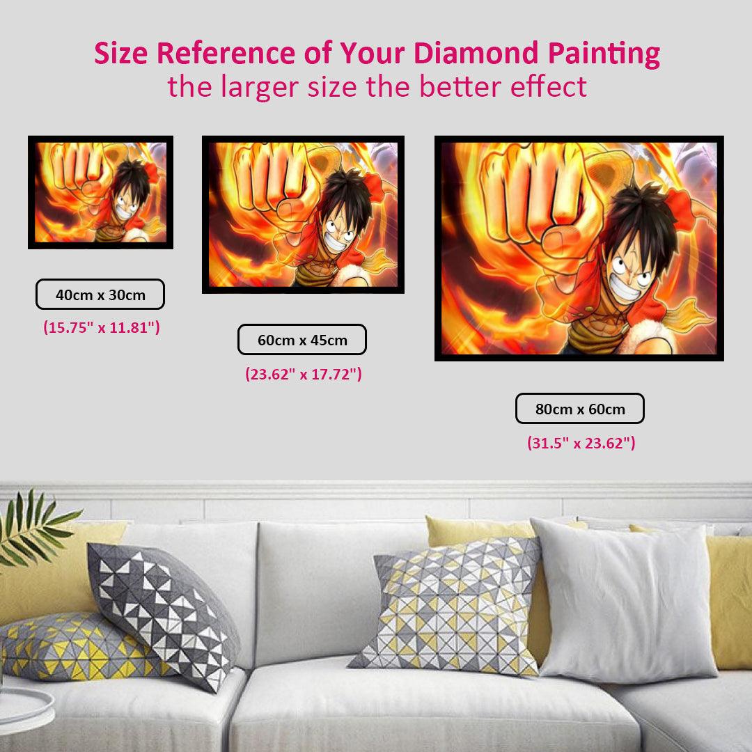 Luffy's Fist Diamond Painting