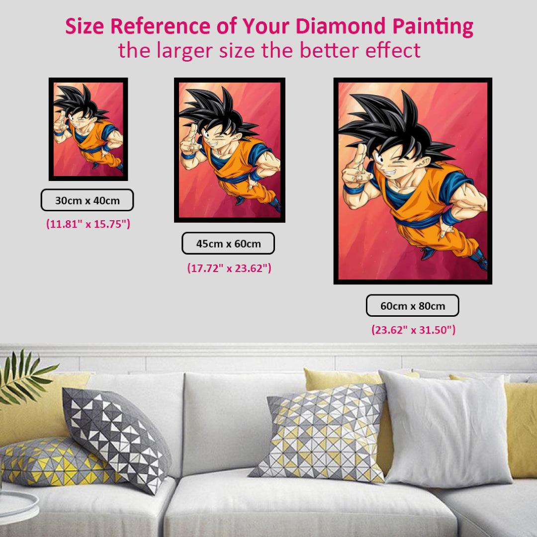 Hello Goku Diamond Painting