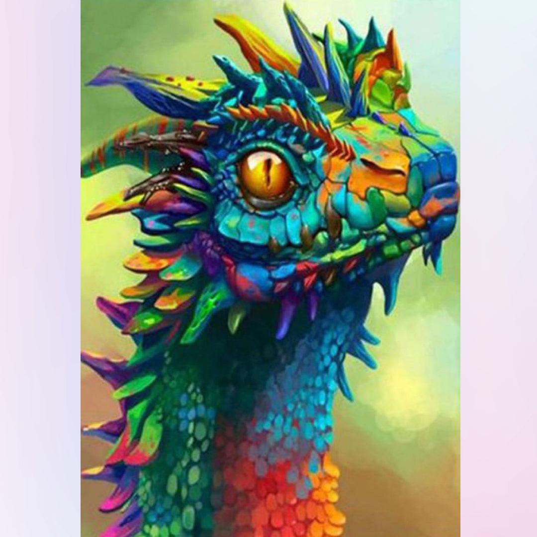 Colorful Dragon Diamond Painting