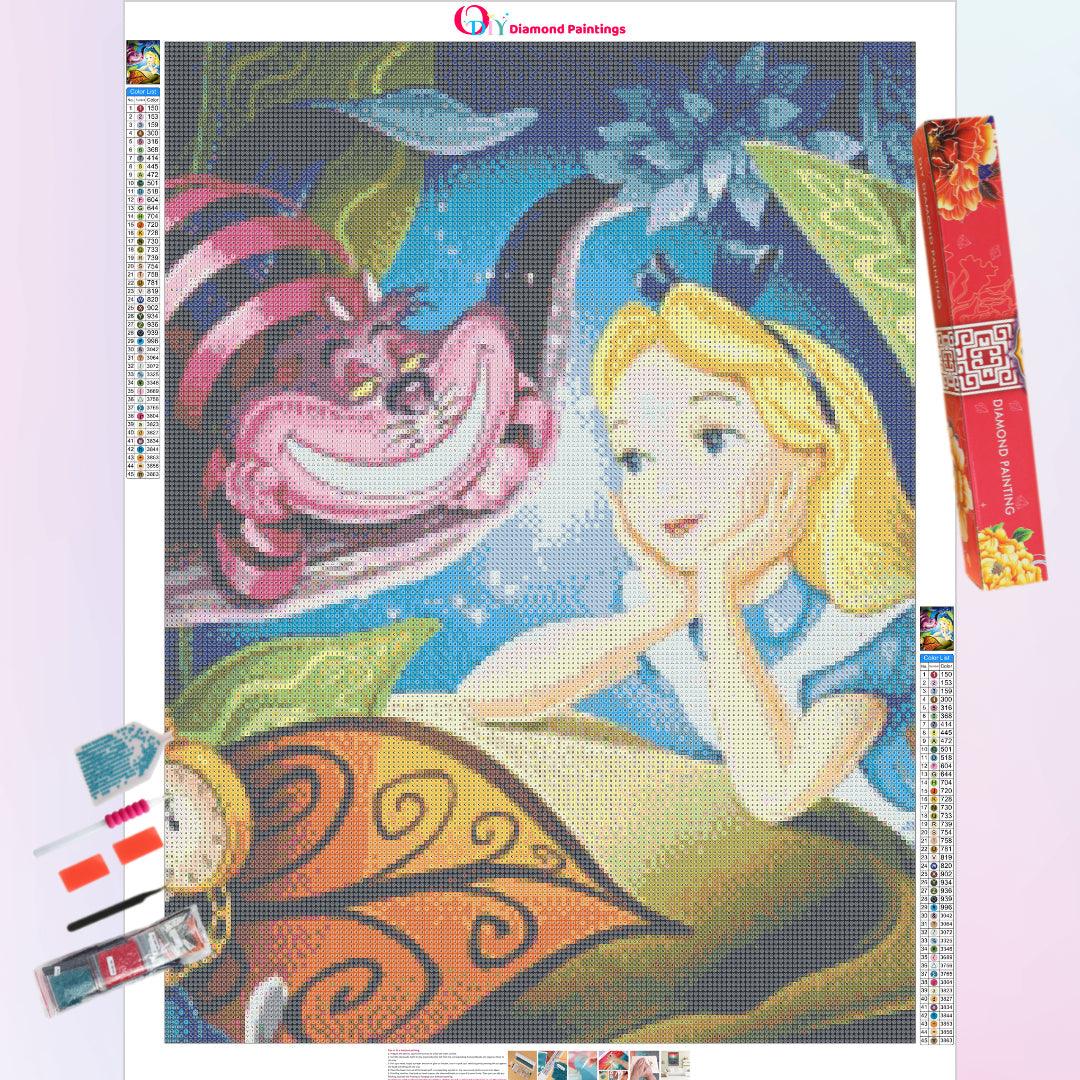 Alice In Wonderland - 5D Diamond Painting 