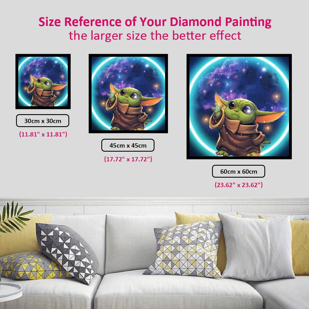 Baby Yoda Divination Diamond Painting