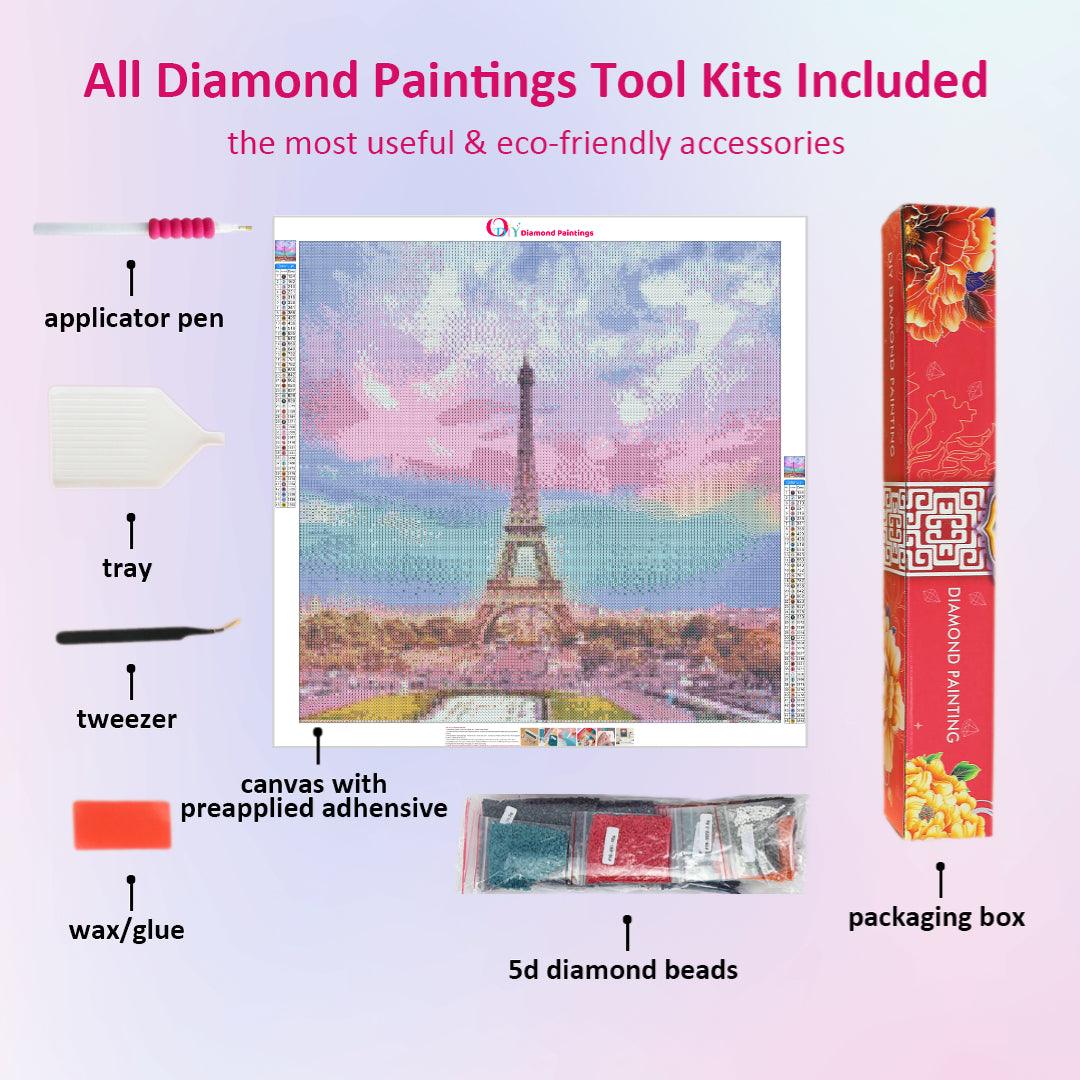 Peaceful Eiffel Tower Diamond Painting