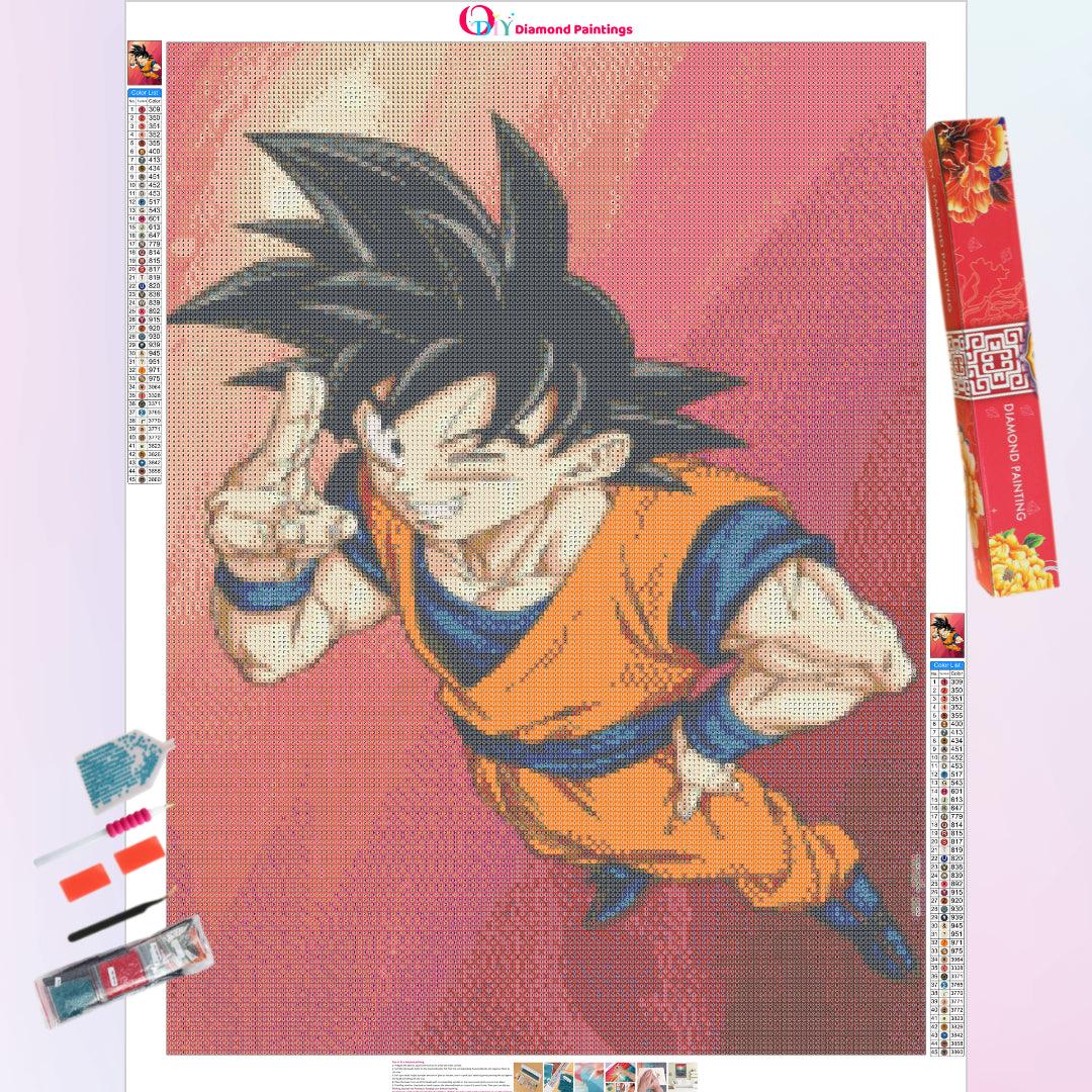 Hello Goku Diamond Painting