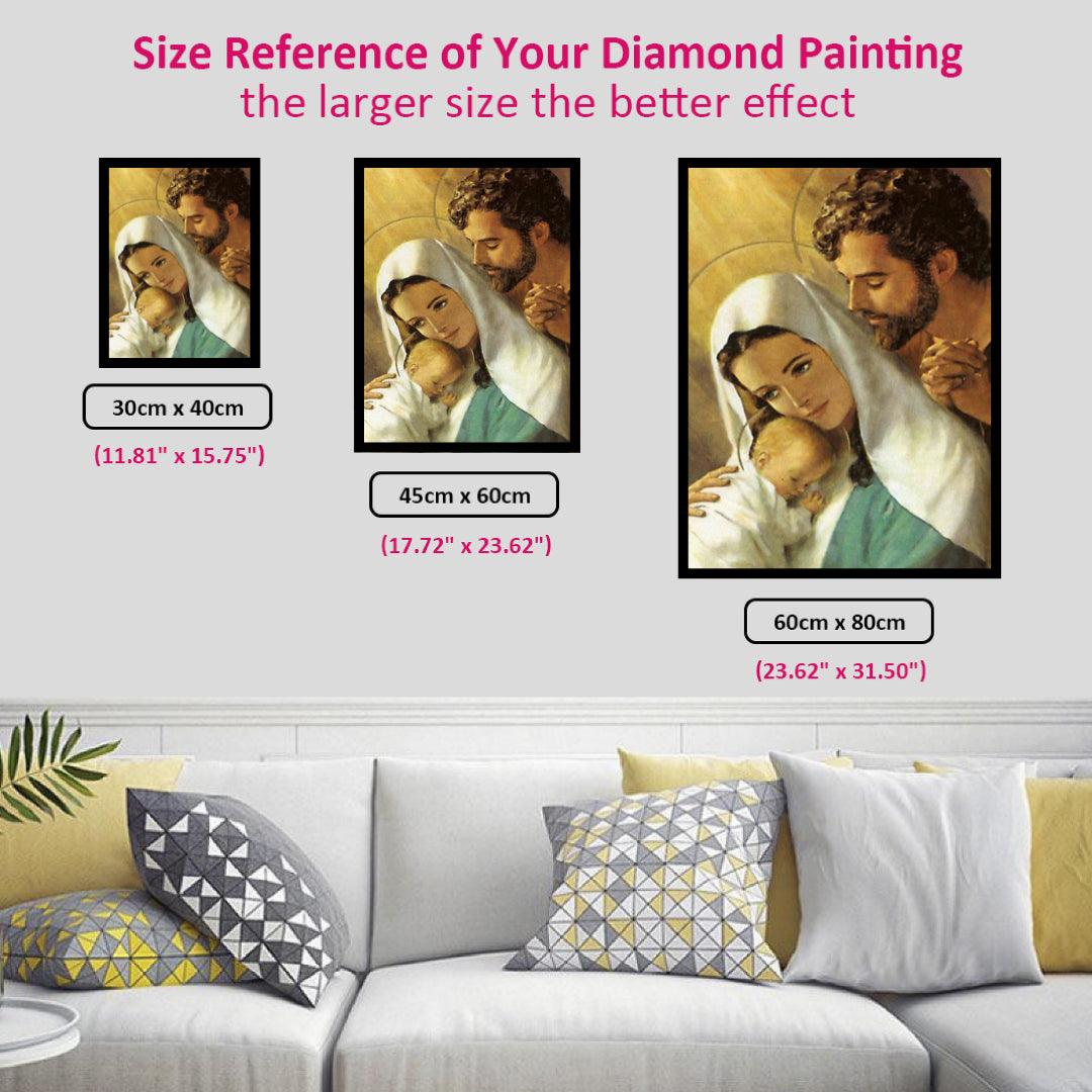 Baby Jesus Family Diamond Painting