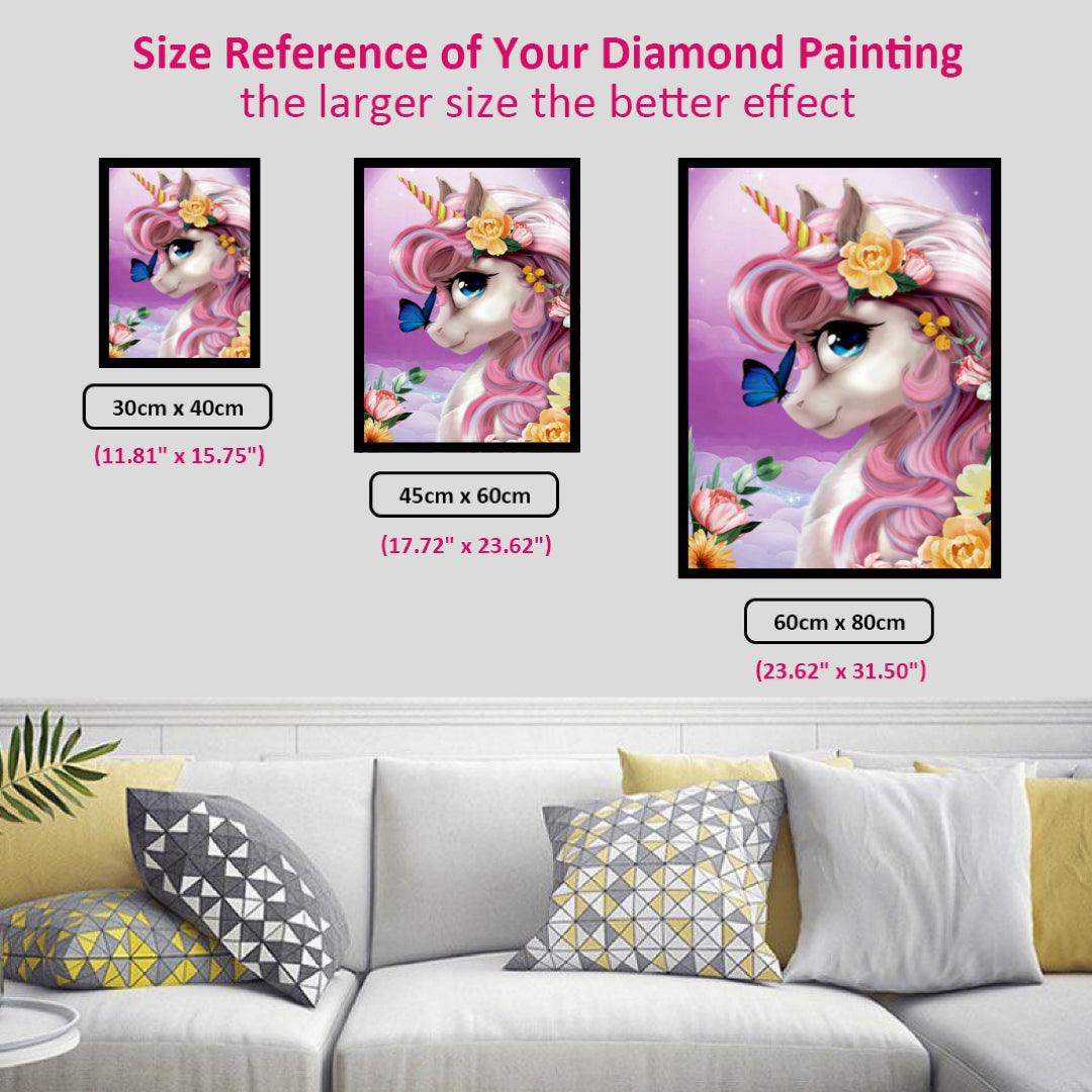 The Beautiful Young Unicorn Diamond Painting