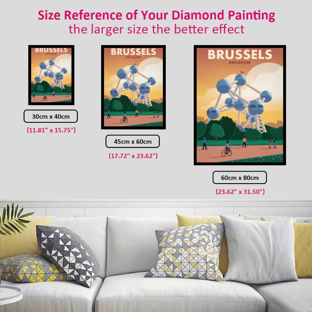 Brussels Belgium Diamond Painting