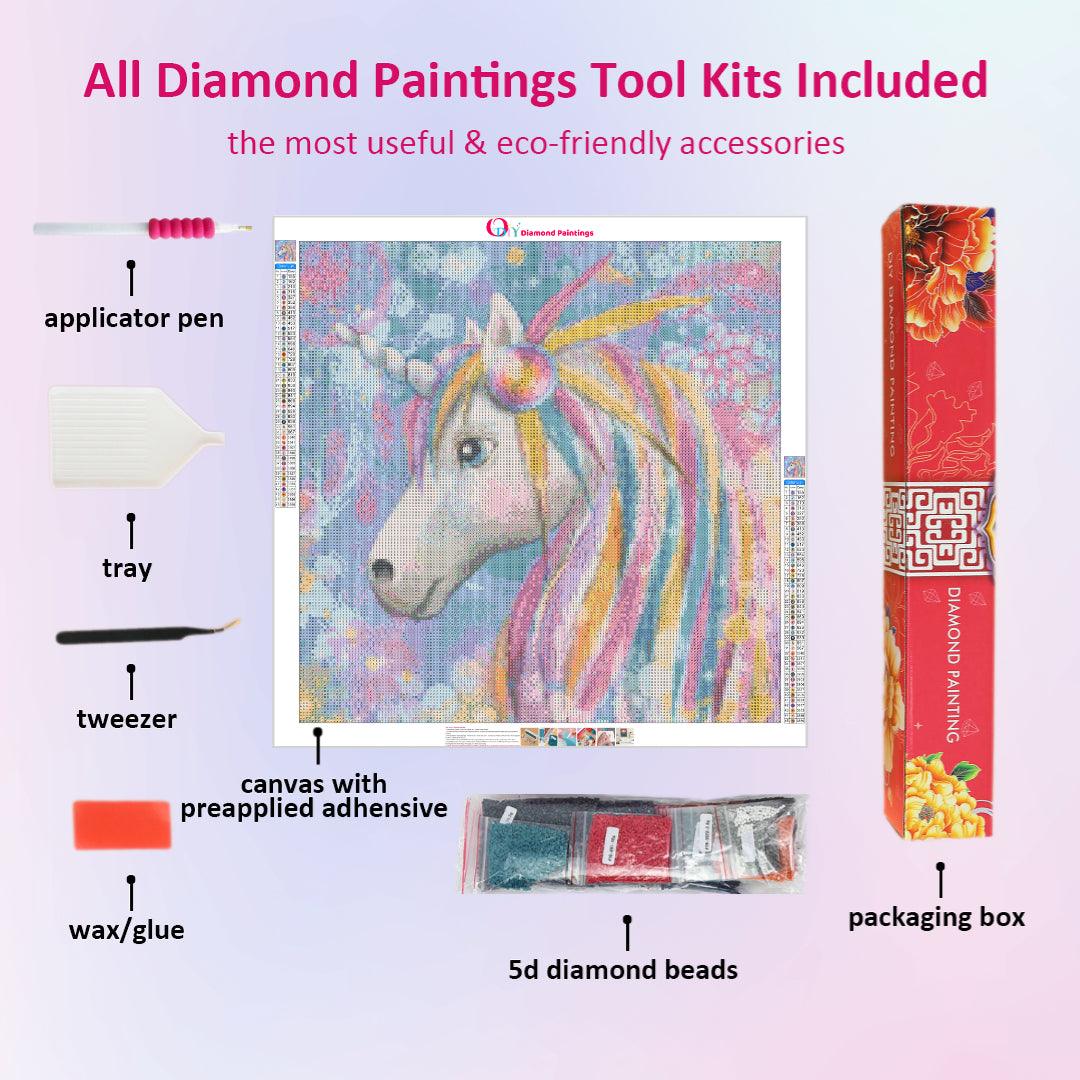 Rainbow Unicorn Diamond Painting