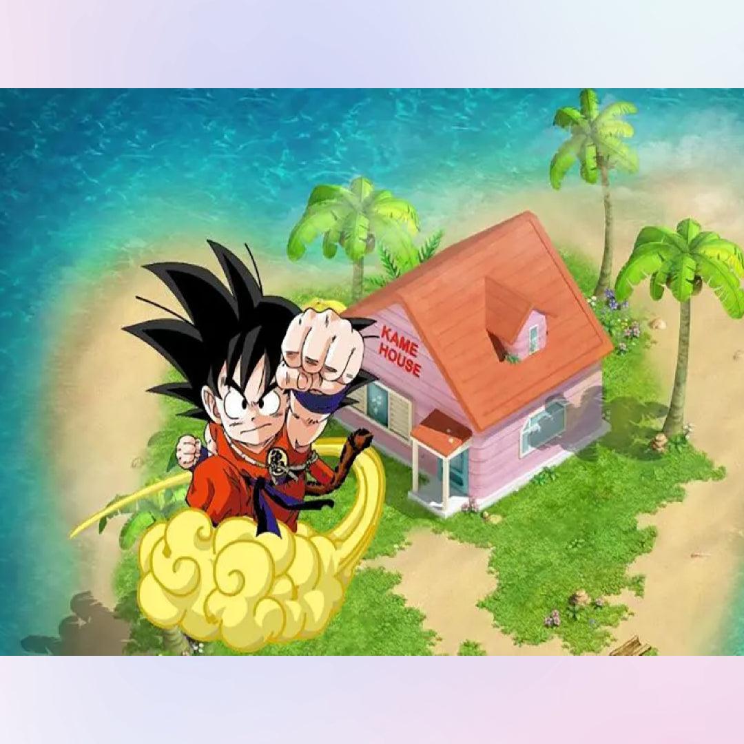 Little Goku Leaving Kame House for Exploration Diamond Painting