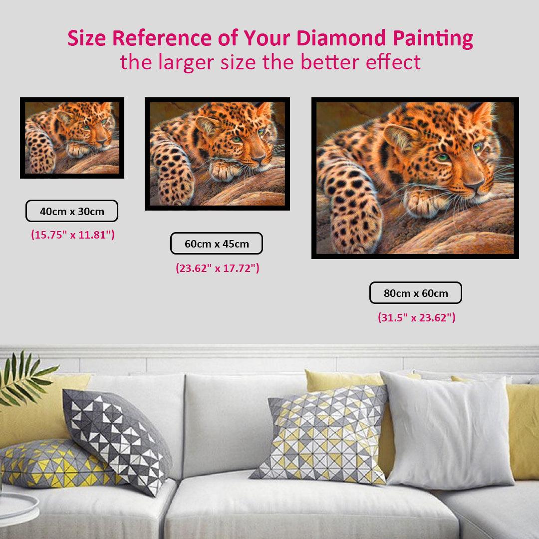 Leopard at Rest Diamond Painting