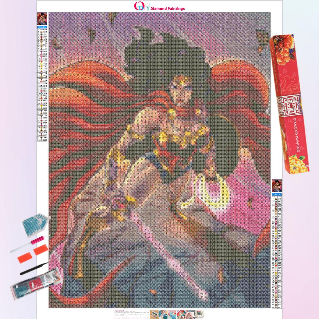 Wonder Woman in the Battle Diamond Painting