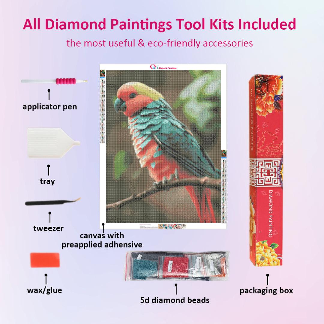 Beautiful Parrot Diamond Painting
