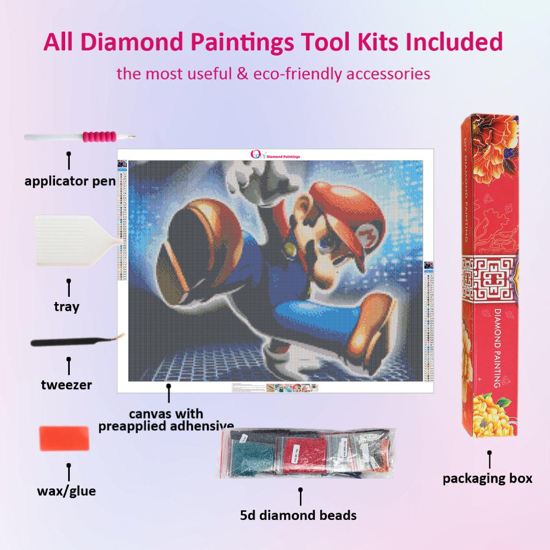 Mario Breaking Dance Diamond Painting