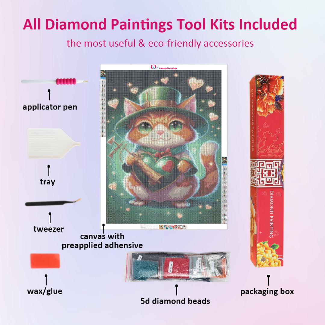 Heartwarming Cat Diamond Painting