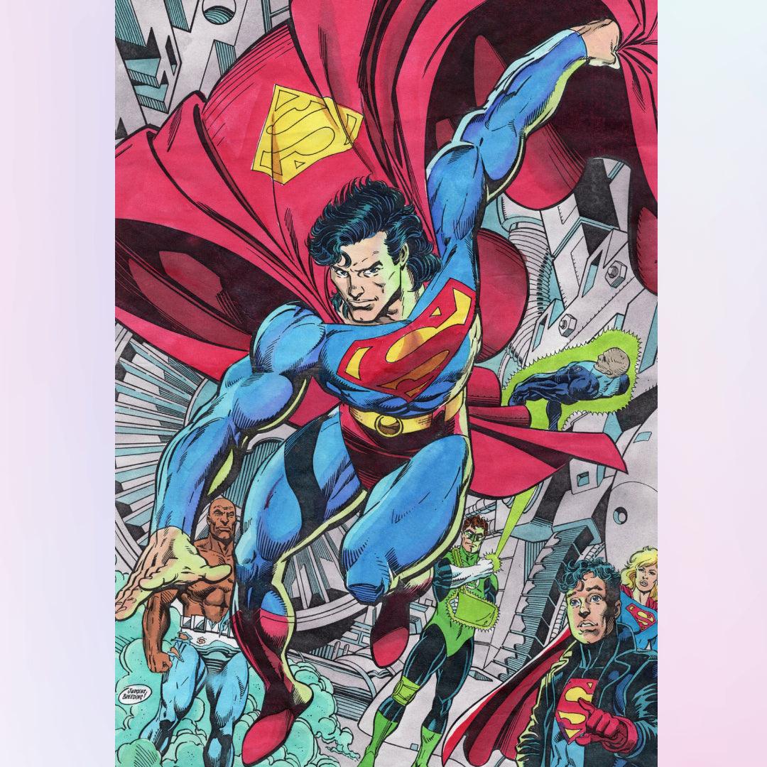 The Earth Keeper Superman Diamond Painting