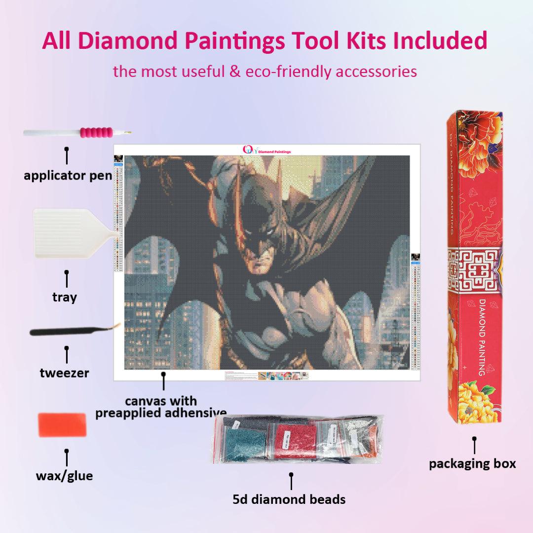 Angry Batman Diamond Painting