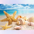 Starfish Shell & Blue Sea Diamond Painting