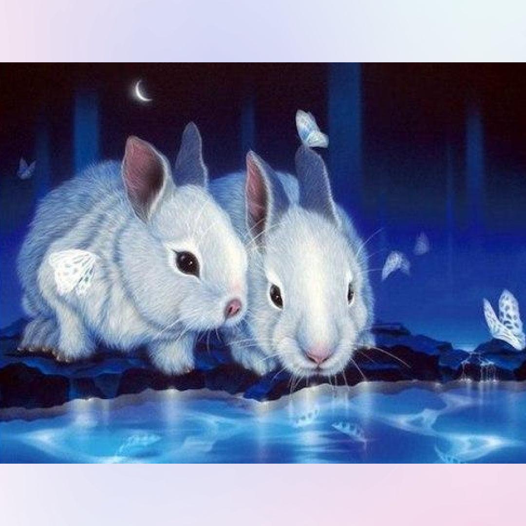 Date of Rabbits Diamond Painting