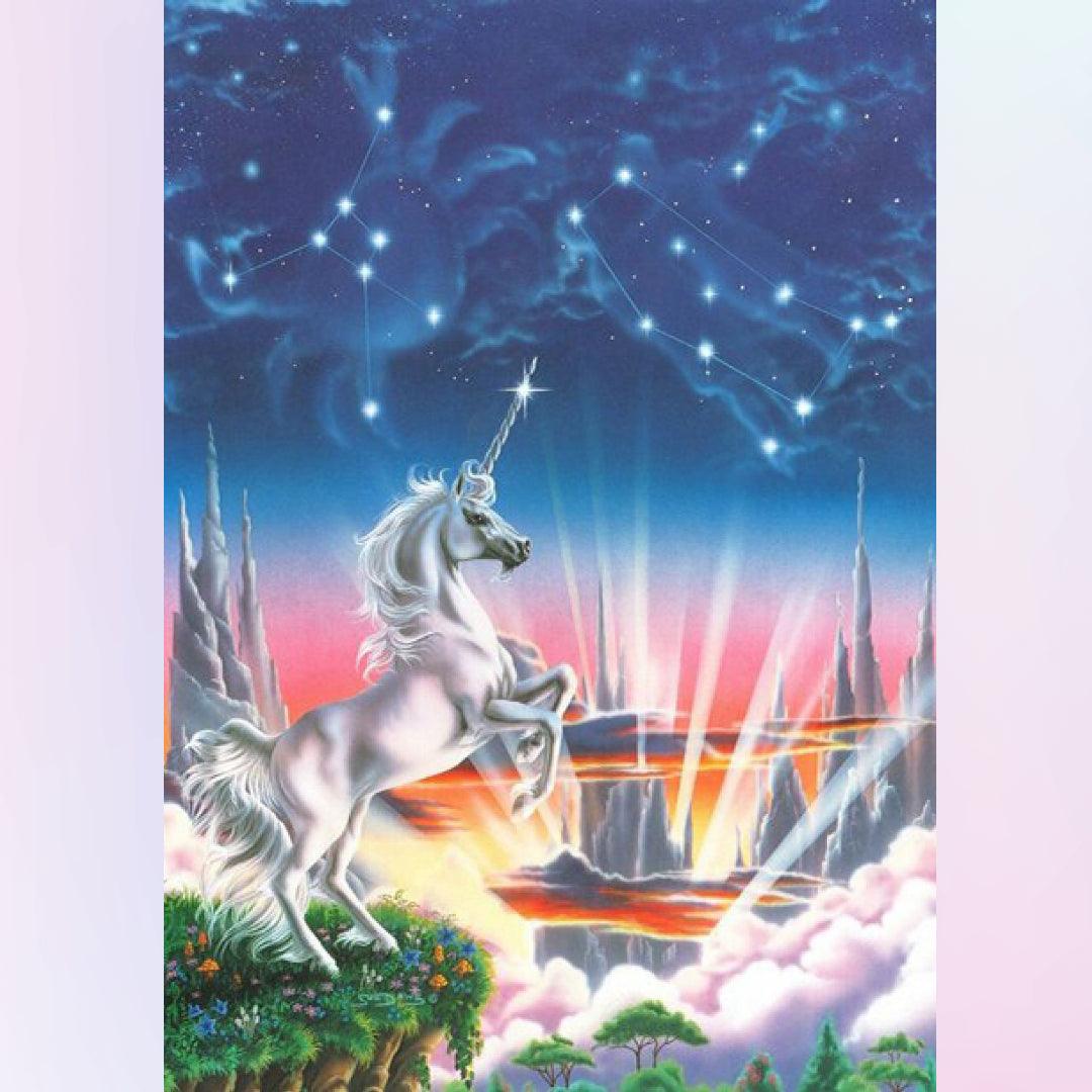 Unicorn with the Power of Stars Diamond Painting