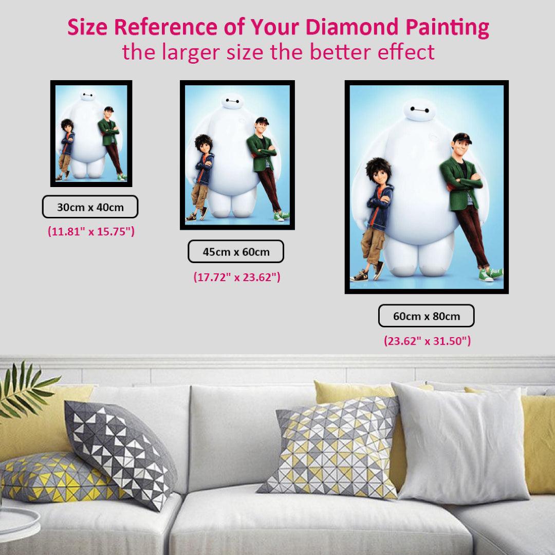 Big Hero Baymax Hiro & Tadashi Diamond Painting