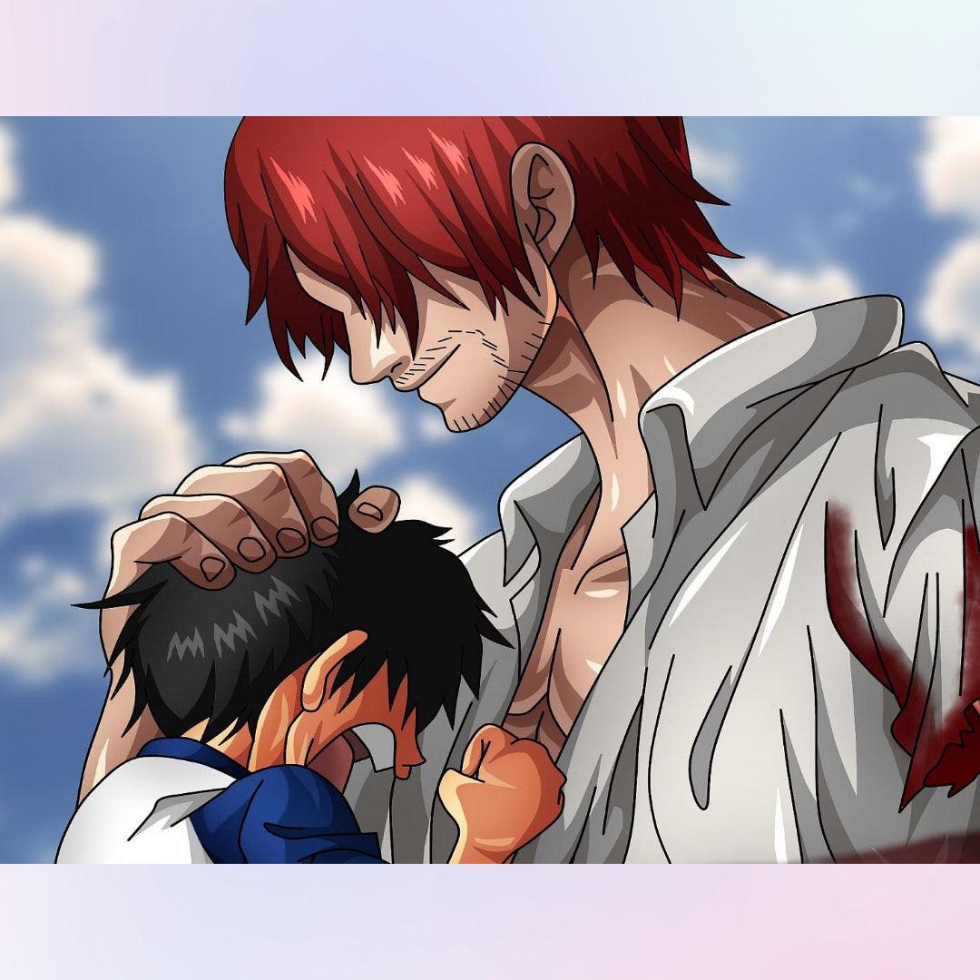Shanks and Little Luffy Diamond Painting