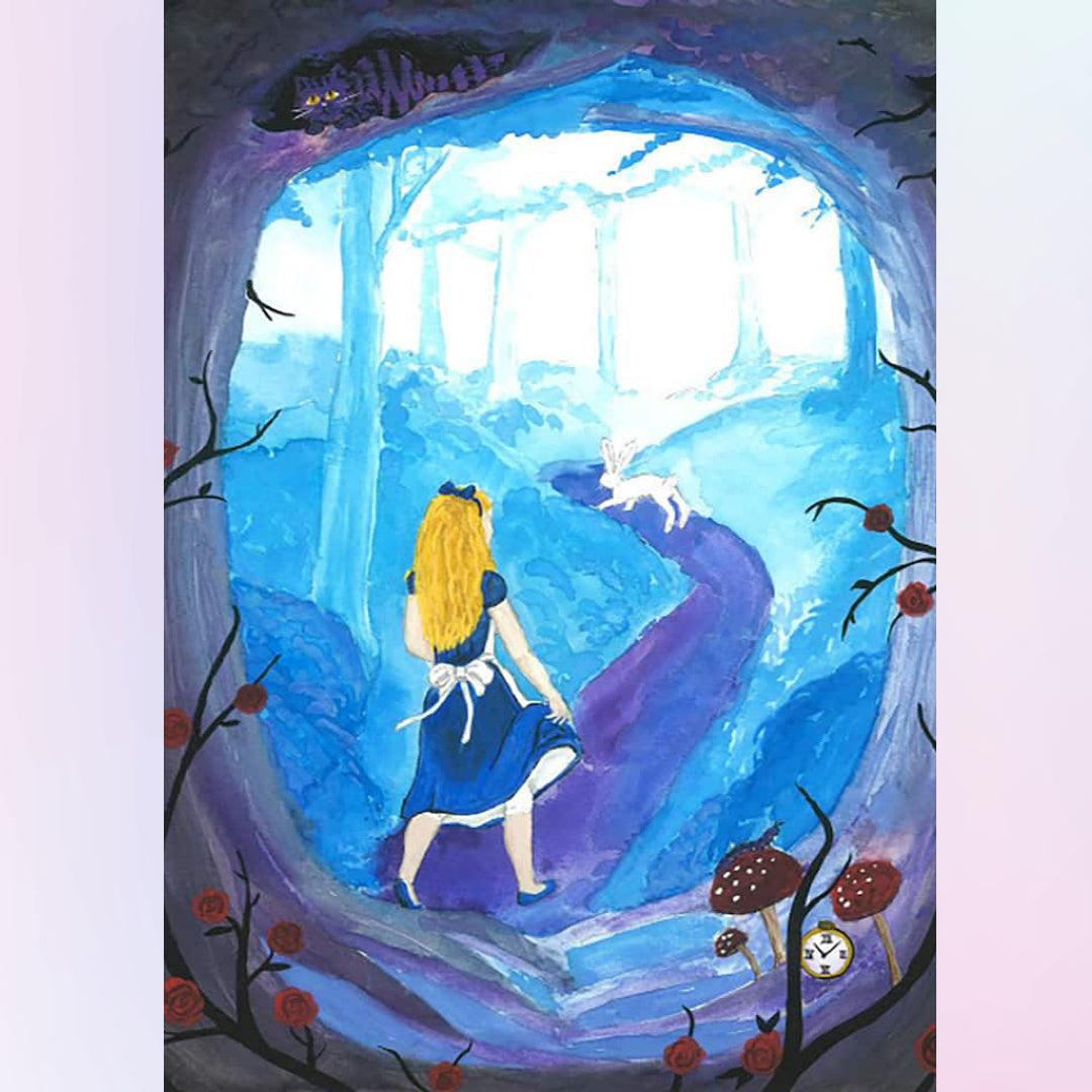 Alice in the Forest Diamond Painting