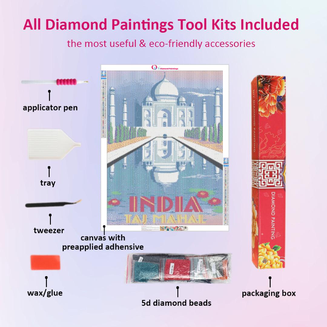 Taj Mahal India Diamond Painting
