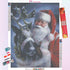 Santa Claus and Santa Deer Diamond Painting