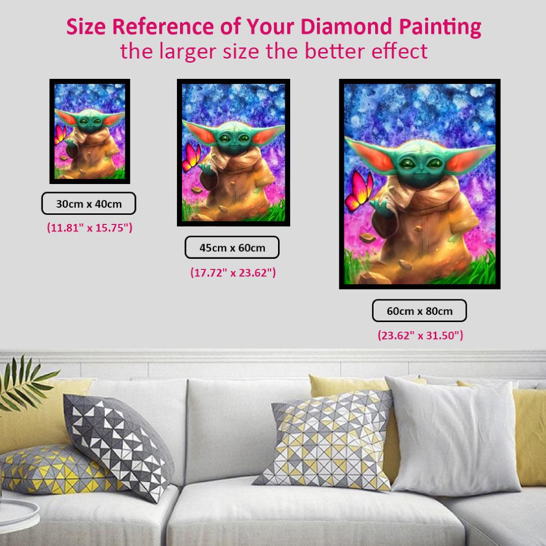 Baby Yoda Diamond Painting