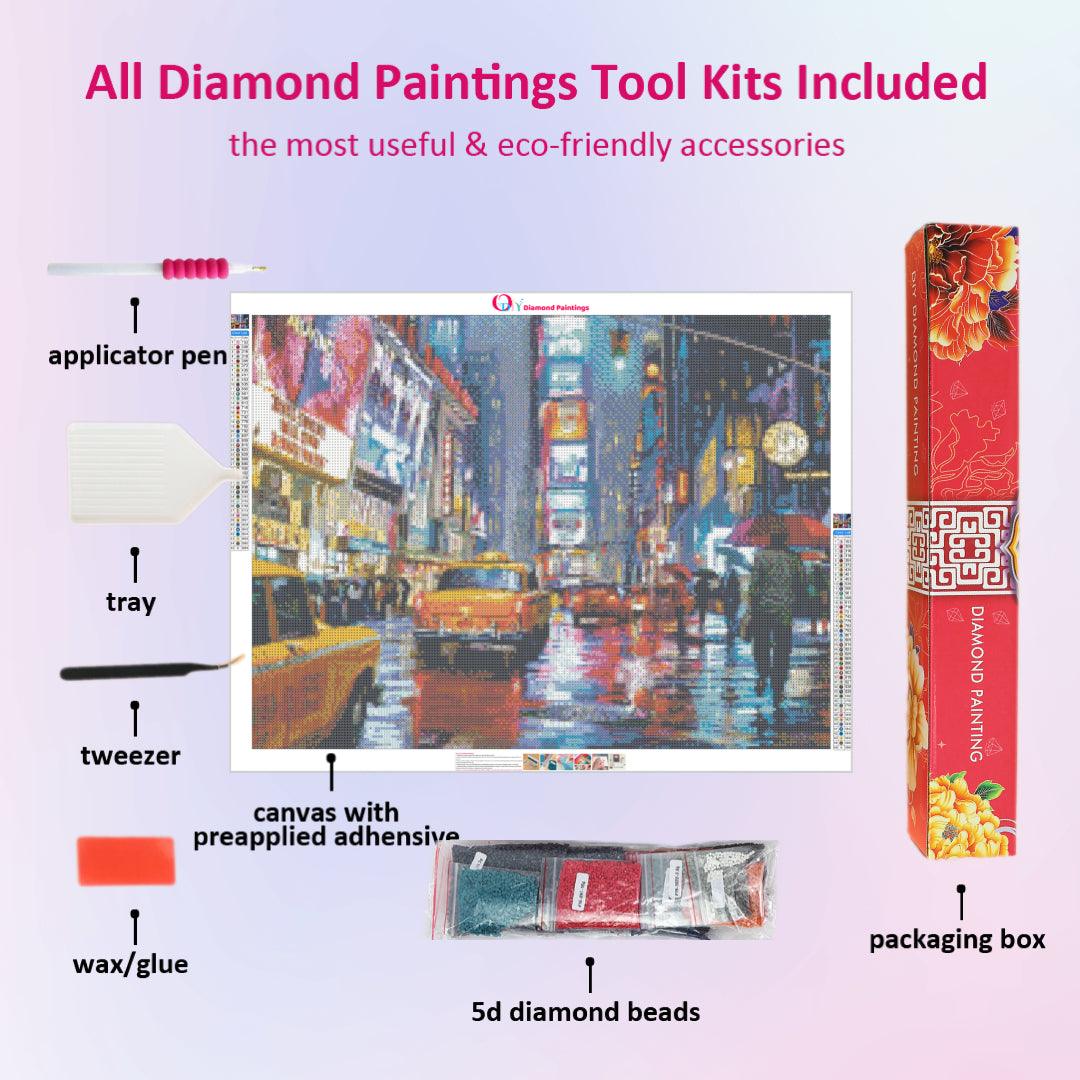 Night in Times Square Diamond Painting